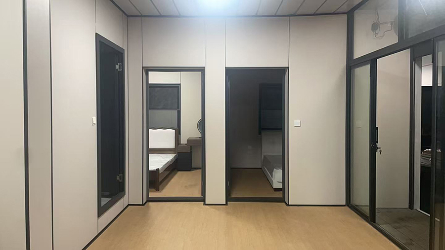 Container house interior Container house interior